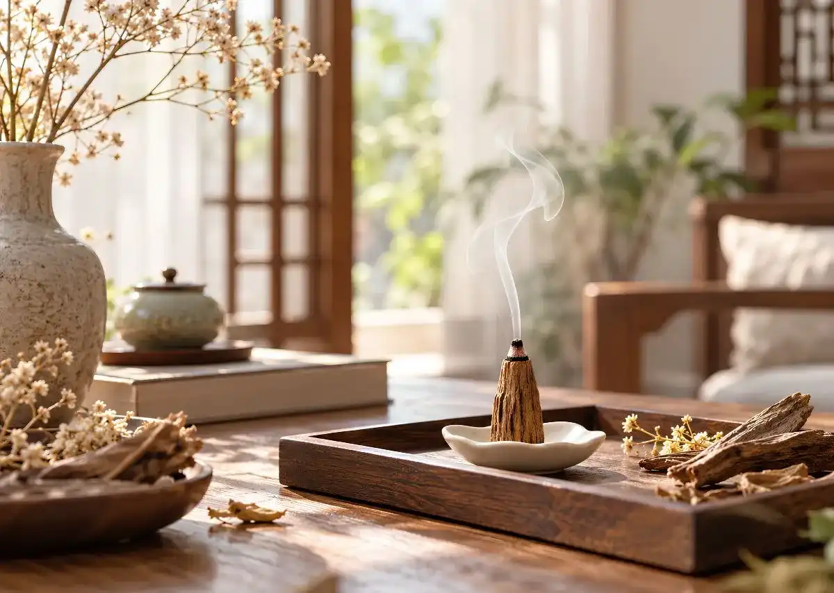 Trầm V&acirc;n M&acirc;y tạo tầng hương thứ hai trong bộ x&ocirc;ng nh&agrave; VIZEN.