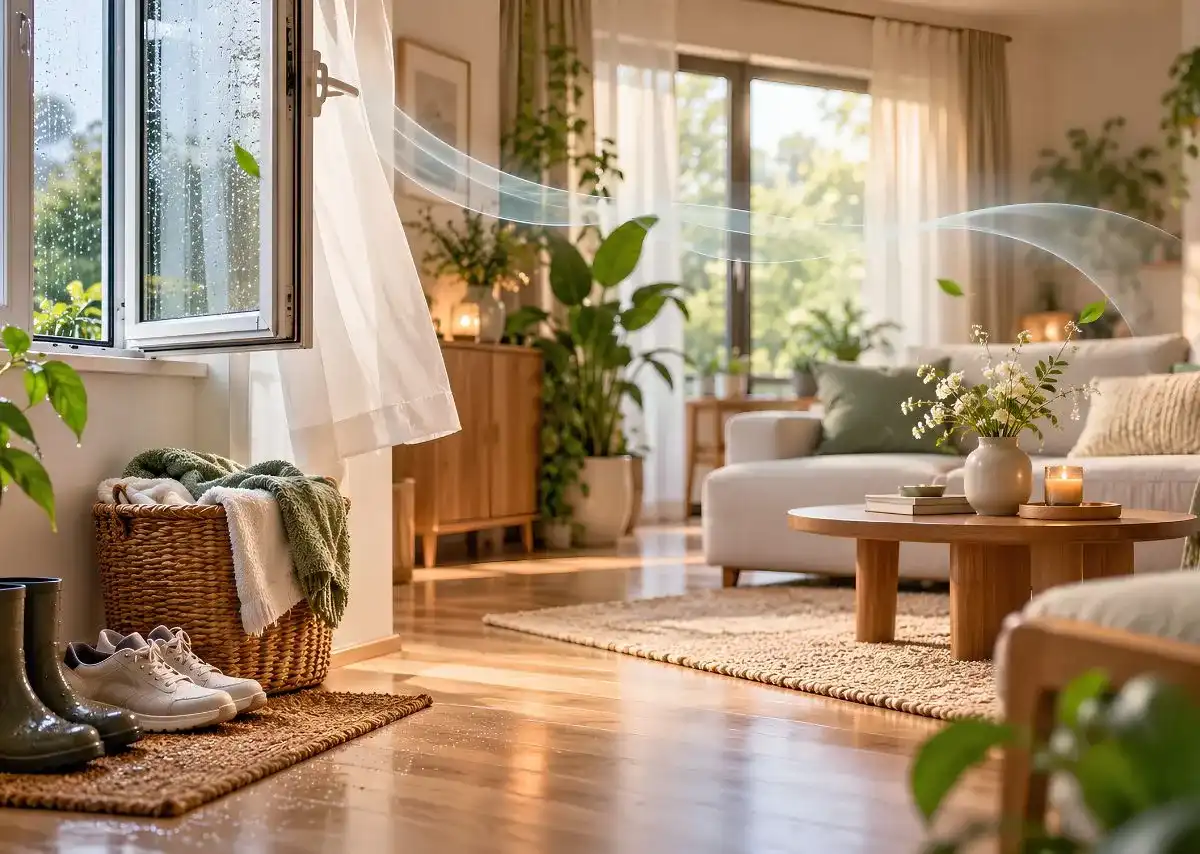 VIZEN gợi &yacute; l&agrave;m sạch v&agrave; th&ocirc;ng tho&aacute;ng kh&ocirc;ng gian trước khi tạo hương.