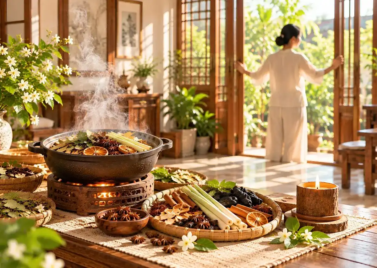 X&ocirc;ng nh&agrave; tẩy uế &ndash; Kết hợp hương thảo mộc v&agrave; kh&ocirc;ng gian th&ocirc;ng tho&aacute;ng