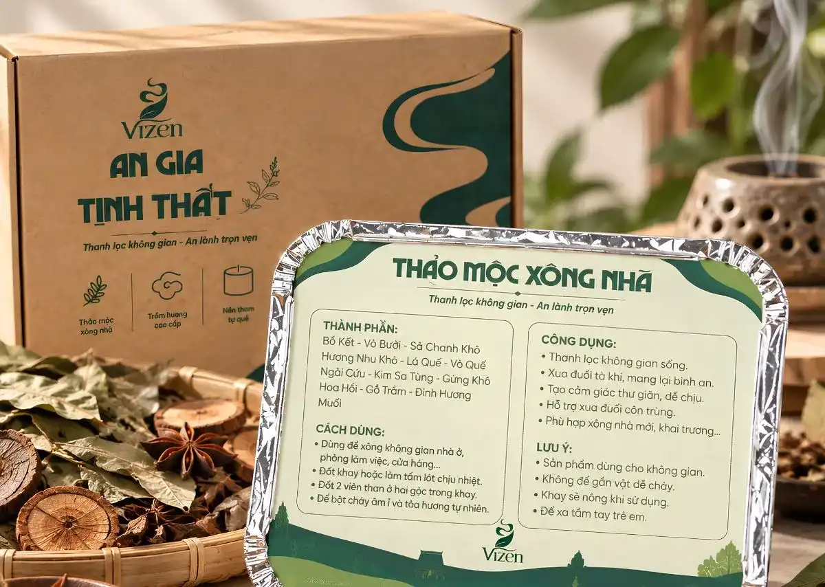 Hướng dẫn sử dụng An Gia Tịnh Thất theo 3 bước Thanh lọc &ndash; Khơi th&ocirc;ng &ndash; Tụ kh&iacute;.