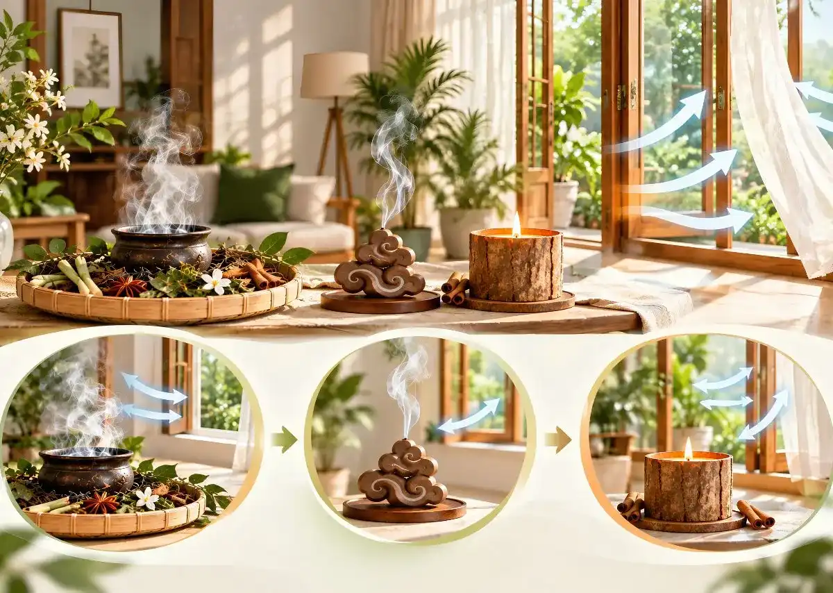Bộ x&ocirc;ng nh&agrave; VIZEN &ndash; th&ocirc;ng tho&aacute;ng vừa đủ, hương lan tự nhi&ecirc;n.