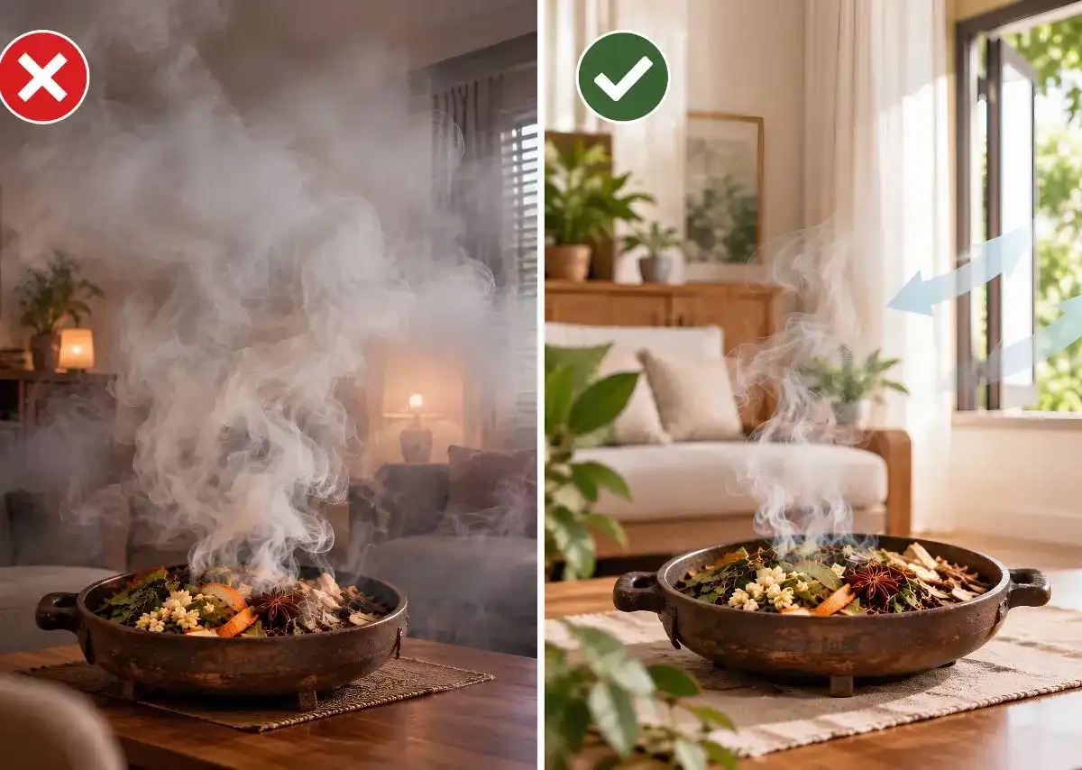 Bộ x&ocirc;ng nh&agrave; VIZEN &ndash; sử dụng lượng kh&oacute;i vừa đủ để chăm s&oacute;c kh&ocirc;ng gian.