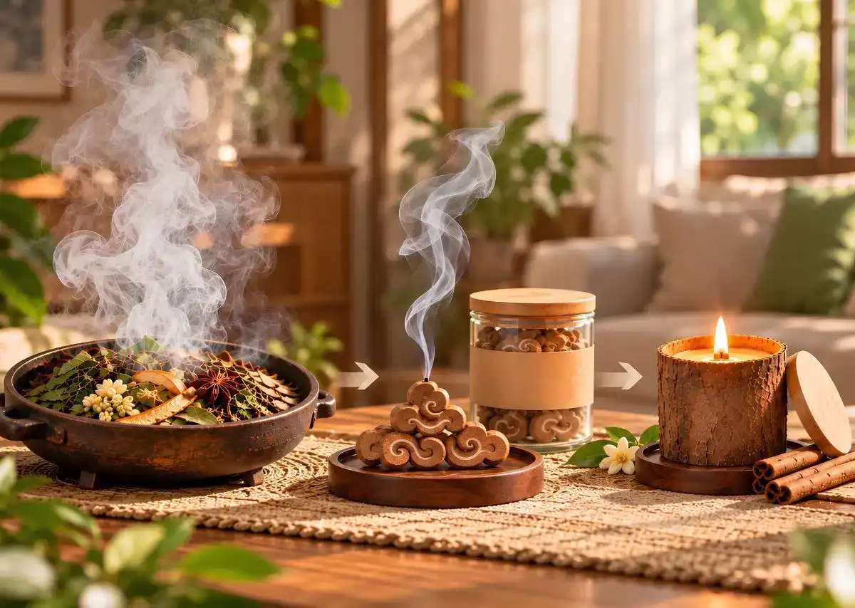 Trọn vẹn 3 tầng hương c&ugrave;ng bộ x&ocirc;ng nh&agrave; VIZEN.