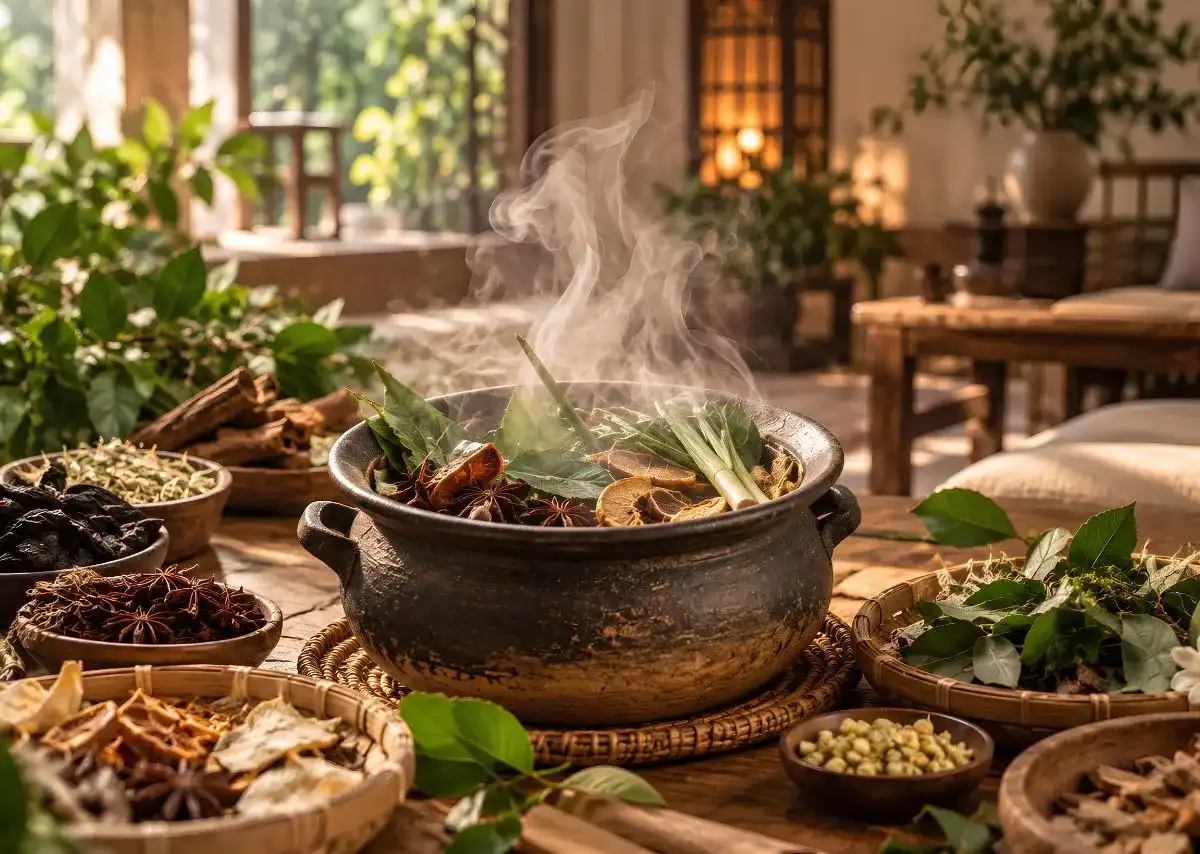 L&aacute; X&ocirc;ng Thảo Mộc mở đầu h&agrave;nh tr&igrave;nh Thanh lọc của bộ x&ocirc;ng nh&agrave; VIZEN.