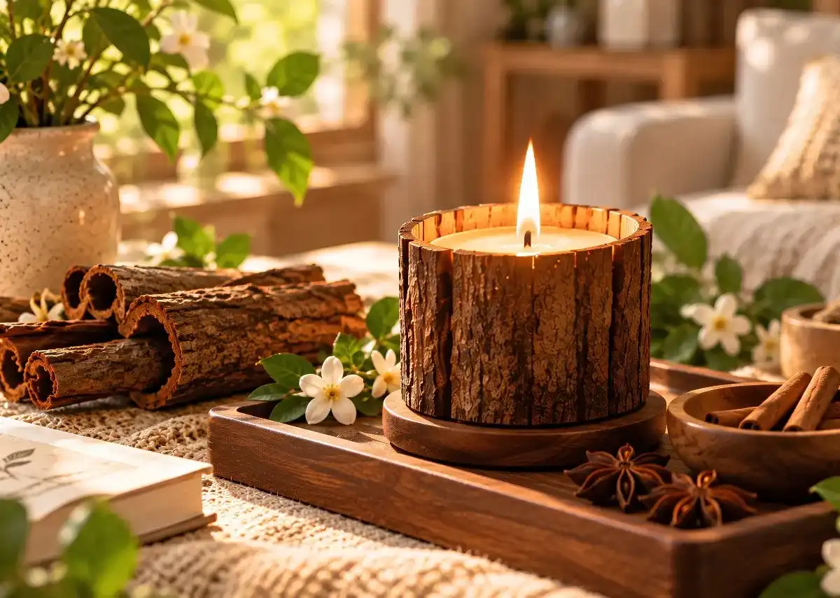 Nến Vỏ Th&acirc;n Quế kh&eacute;p lại h&agrave;nh tr&igrave;nh Tụ kh&iacute; của bộ x&ocirc;ng nh&agrave; VIZEN.