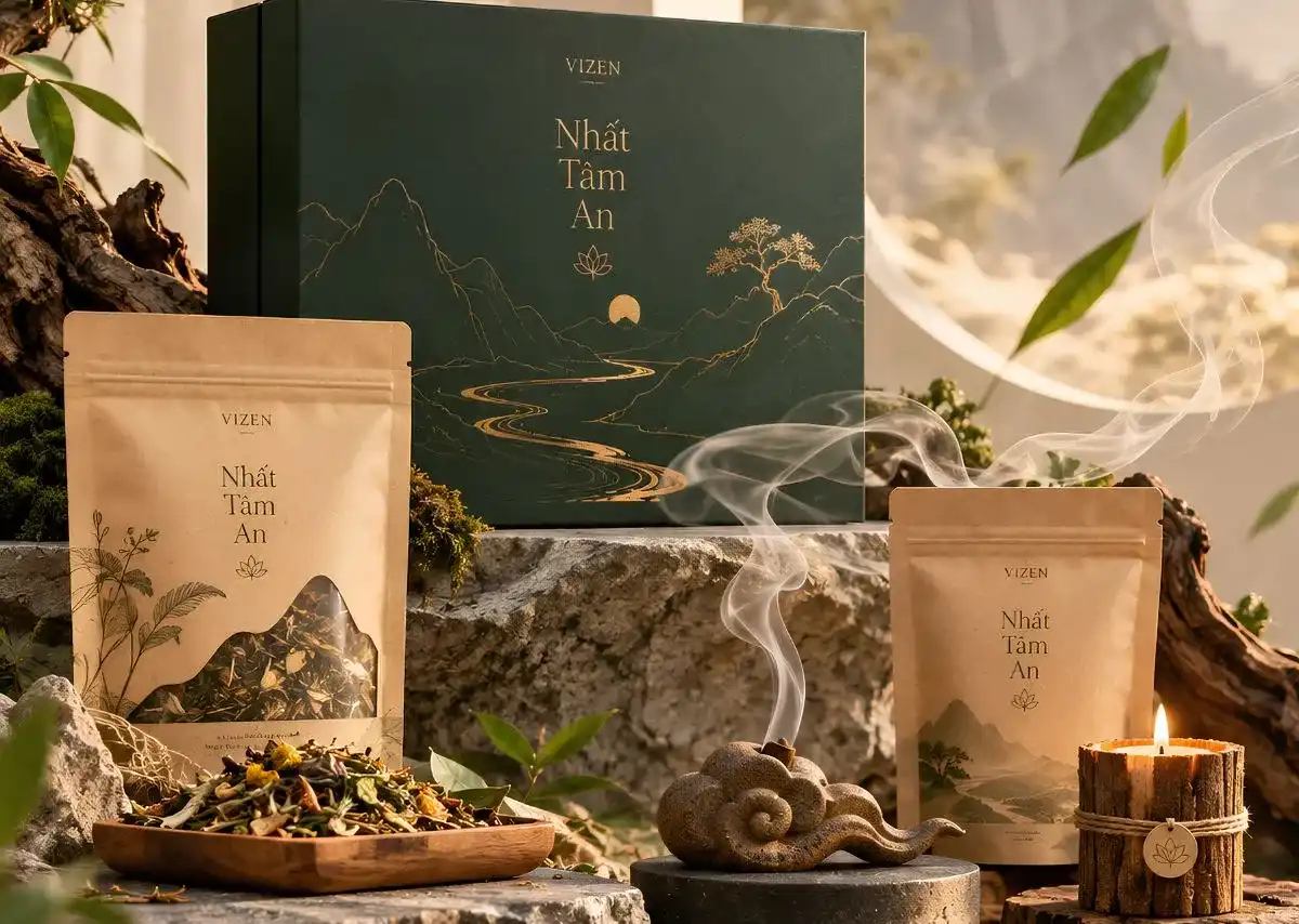 Nhất T&acirc;m An &ndash; bộ x&ocirc;ng nh&agrave; Vizen d&agrave;nh cho lần đầu trải nghiệm h&agrave;nh tr&igrave;nh 3 tầng hương.