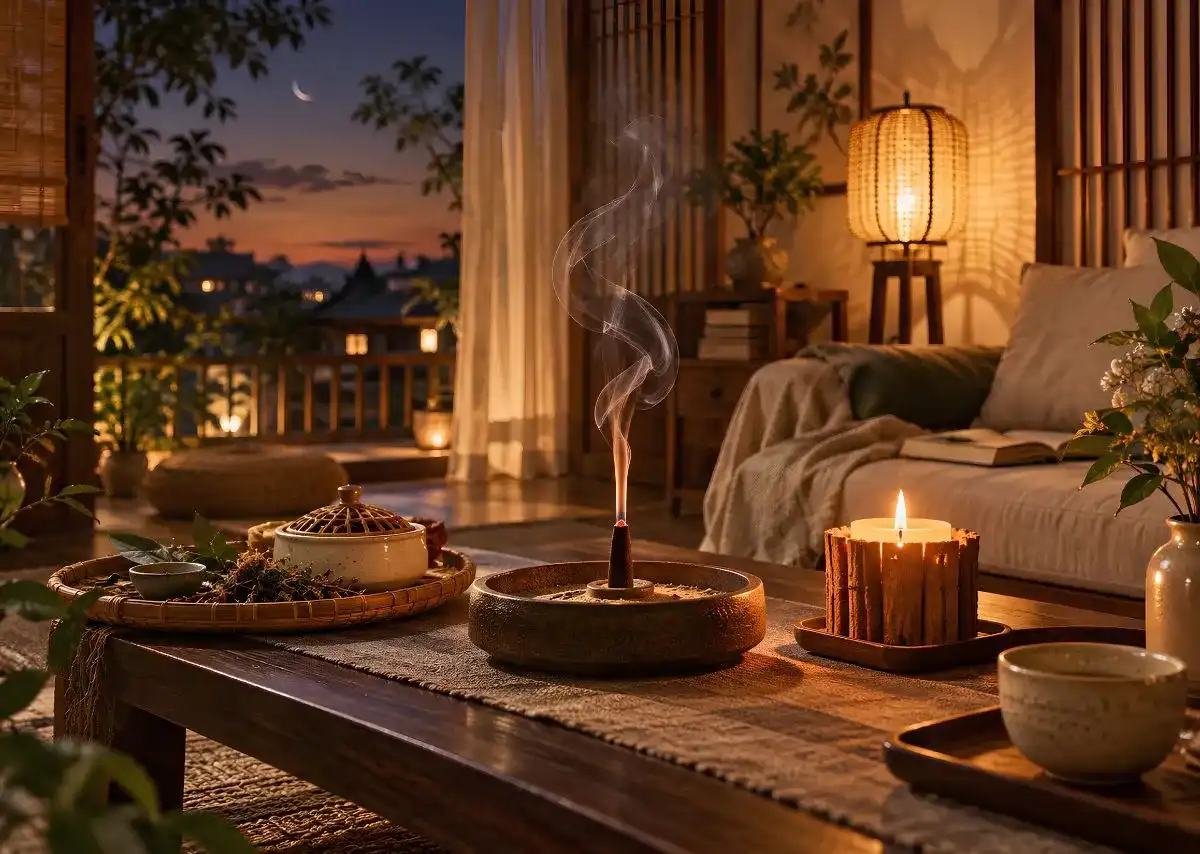 Bộ x&ocirc;ng nh&agrave; Vizen v&agrave;o buổi tối tạo khoảng chuyển nhịp nhẹ nh&agrave;ng sau một ng&agrave;y bận rộn.