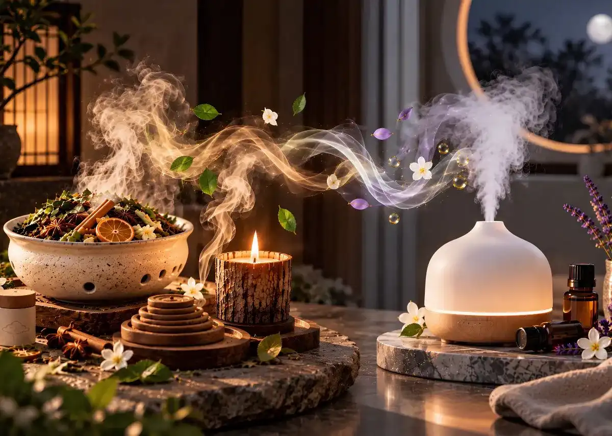 Bộ x&ocirc;ng nh&agrave; VIZEN v&agrave; tinh dầu thơm ph&ograve;ng