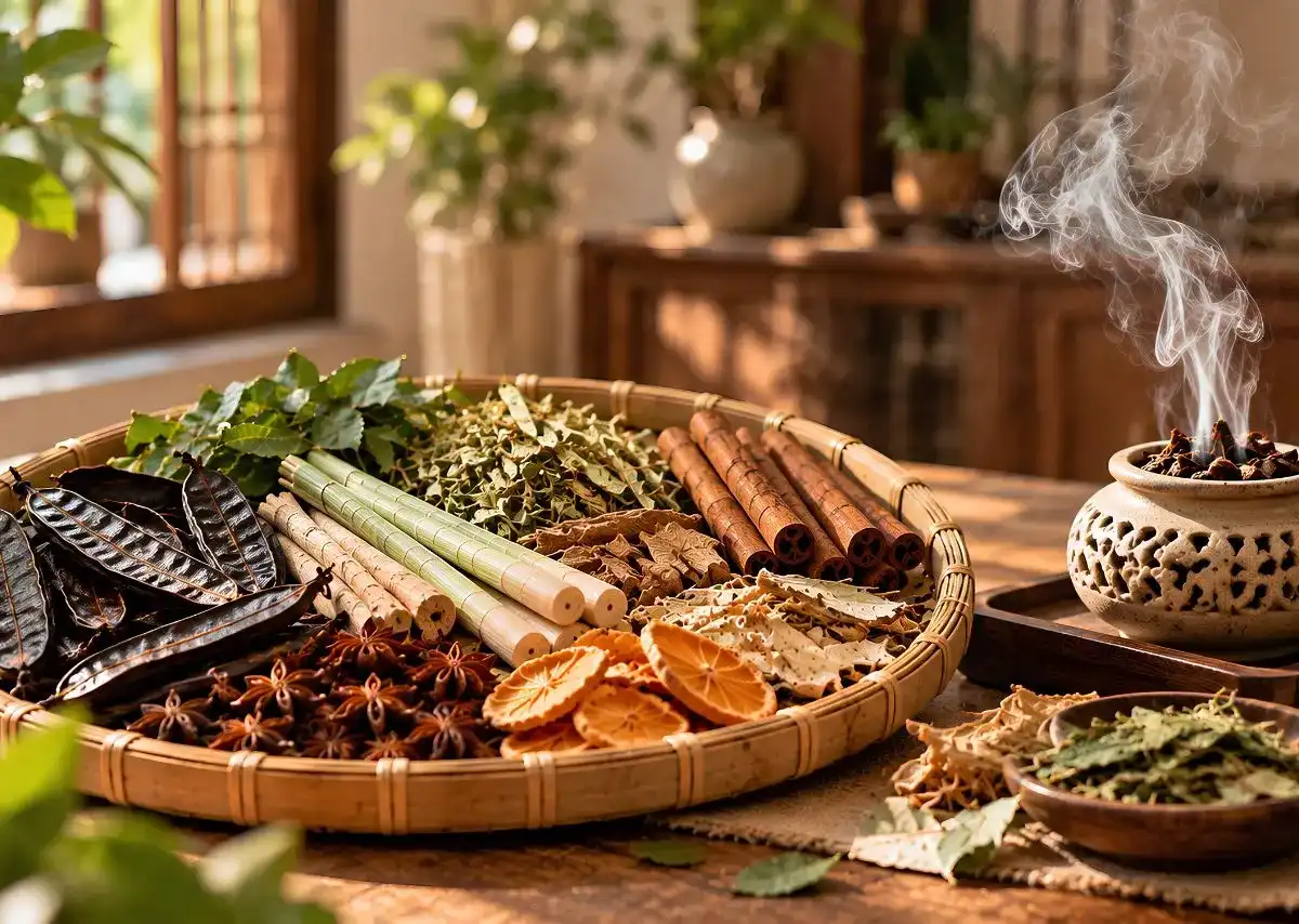 X&ocirc;ng nh&agrave; tẩy uế bằng thảo mộc tự nhi&ecirc;n, n&eacute;t đẹp văn h&oacute;a Việt.