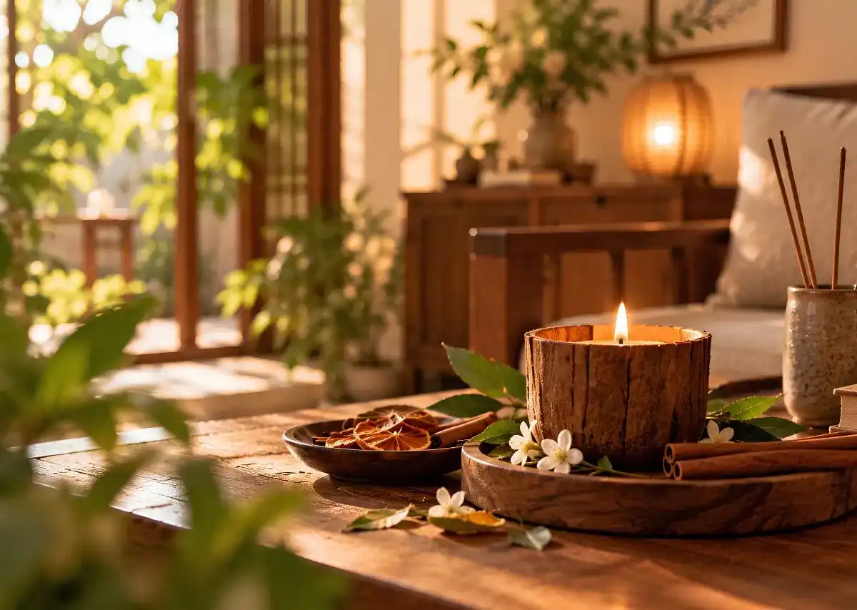 Nến thơm tạo hương ấm &aacute;p, mang đến trải nghiệm mới khi x&ocirc;ng nh&agrave; tẩy uế.