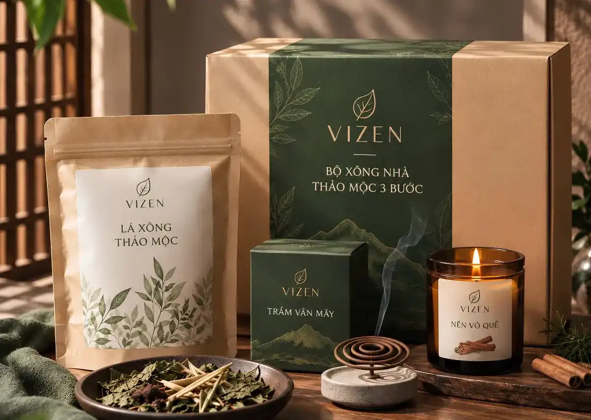 Bộ x&ocirc;ng nh&agrave; VIZEN ch&iacute;nh h&atilde;ng