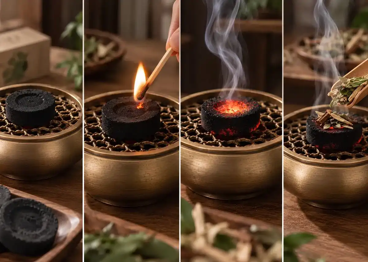 C&aacute;ch đốt than vi sinh x&ocirc;ng nh&agrave; cần kiểm so&aacute;t nhiệt v&agrave; giữ kh&ocirc;ng gian th&ocirc;ng tho&aacute;ng.