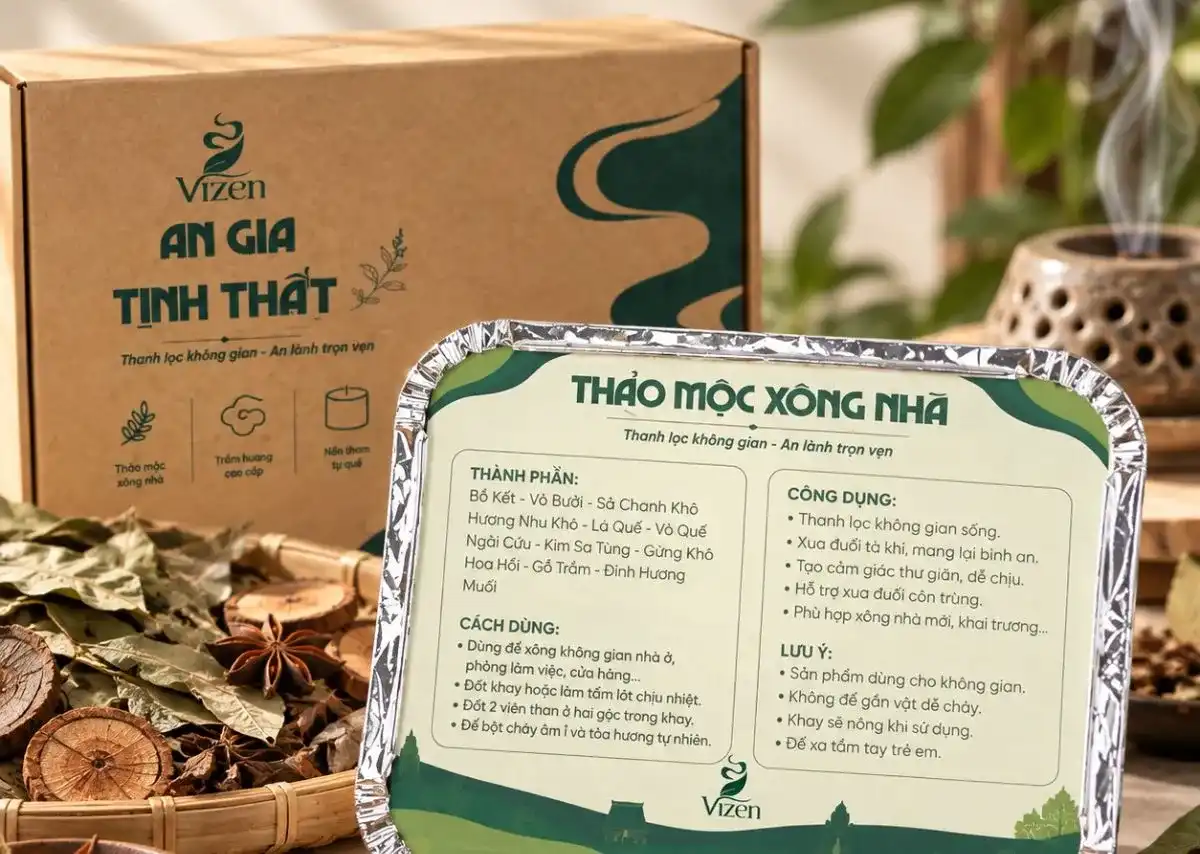 Thảo mộc x&ocirc;ng nh&agrave; cần d&ugrave;ng ph&ugrave; hợp với từng kh&ocirc;ng gian.