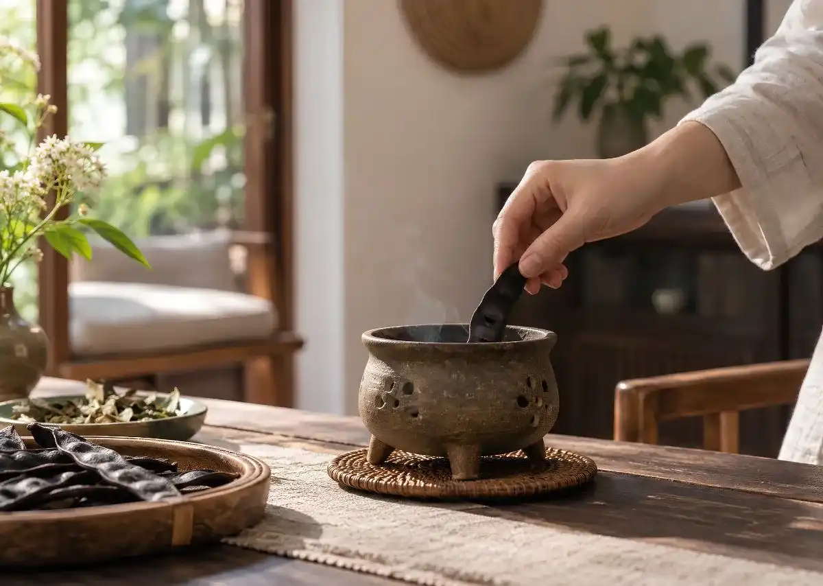 Bồ kết &ndash; loại thảo mộc x&ocirc;ng nh&agrave; quen thuộc trong đời sống người Việt.