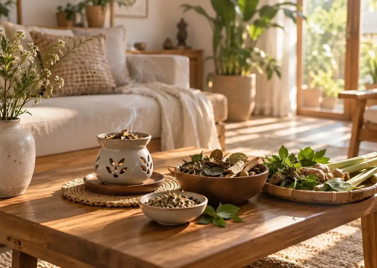 Thảo mộc x&ocirc;ng nh&agrave; dạng kh&ocirc; gi&uacute;p r&uacute;t gọn thời gian chuẩn bị v&agrave; sơ chế nguy&ecirc;n liệu.
