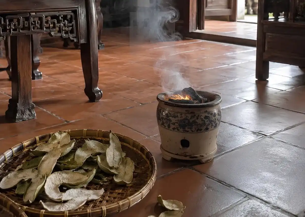Thảo mộc x&ocirc;ng nh&agrave; l&agrave; một c&aacute;ch tạo hương quen thuộc cho kh&ocirc;ng gian sống.