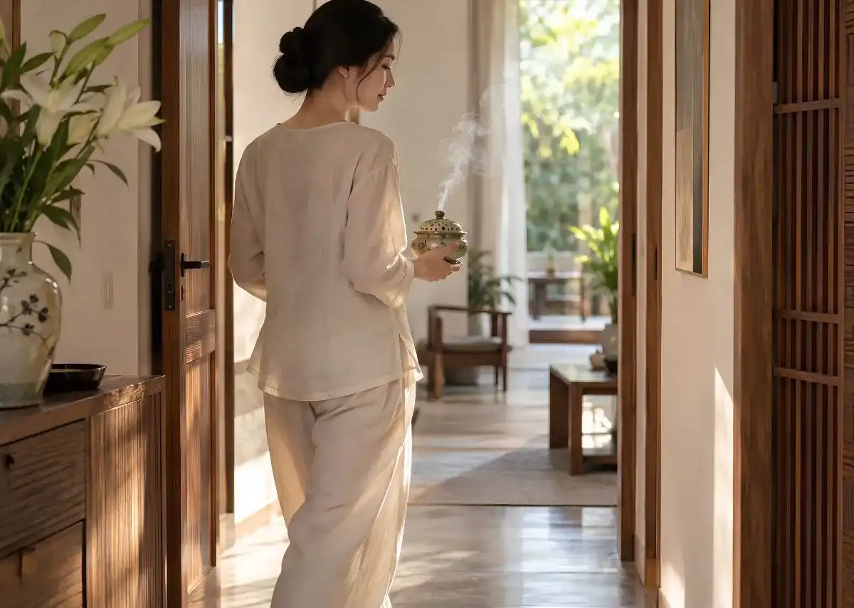 Thảo mộc x&ocirc;ng nh&agrave; ho&agrave;n thiện bước tạo hương cho nh&agrave; mới.