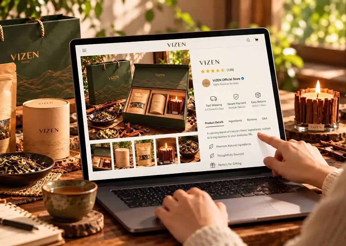 Người mua n&ecirc;n kiểm tra đ&uacute;ng t&ecirc;n gian h&agrave;ng v&agrave; th&ocirc;ng tin sản phẩm VIZEN ch&iacute;nh h&atilde;ng trước khi thanh to&aacute;n