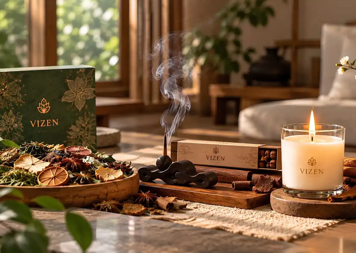 Ba tầng hương VIZEN nối tiếp nhau, tạo n&ecirc;n một h&agrave;nh tr&igrave;nh chăm s&oacute;c kh&ocirc;ng gian trọn vẹn